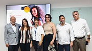 Da esquerda para a direita: Enio Miraglia, diretor social do CVG-RJ; Sonia Marra, diretora adjunta do CVG-RJ; Evelin Sampaio, gerente comercial (Vida, Previdência e Investimentos) da SulAmérica; Ester Teixeira, superintendente comercial (Saúde e Odonto) da SulAmérica; Lauro Barros e Leonardo Moreira gerentes comerciais da SulAmérica - Foto: Divulgação