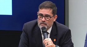 Alexandre Leal, diretor técnico da CNseg, em audiência na Câmara dos Deputados, em Brasília. Crédito: divulgação CNseg.
