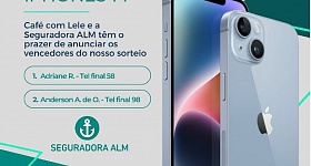 Ganhadores iphone Seguradora ALM