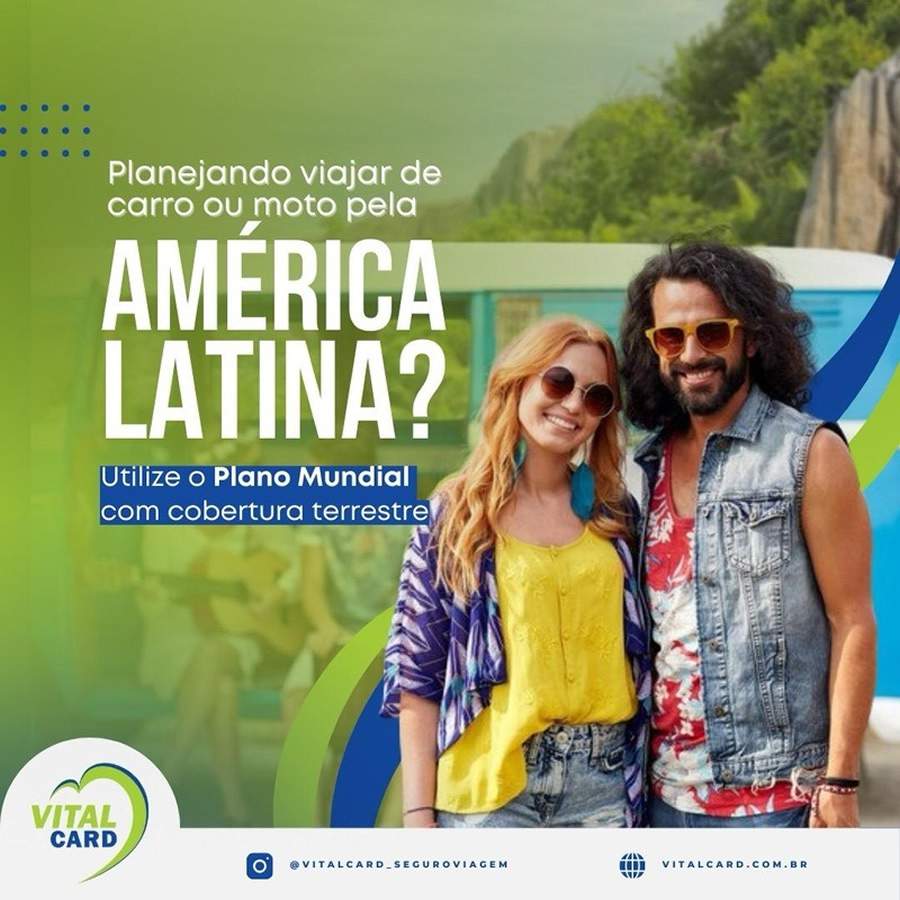 Vital Card lança seguro para viagens terrestres na América Latina