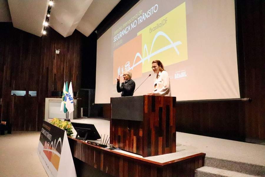 Fátima Lima no 3º Seminário Internacional de Segurança no Trânsito