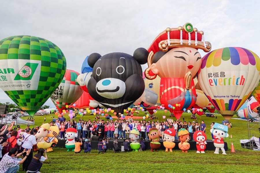 Festival Internacional de Balão em Taiwan - Crédito Taiwan Tourism Administration