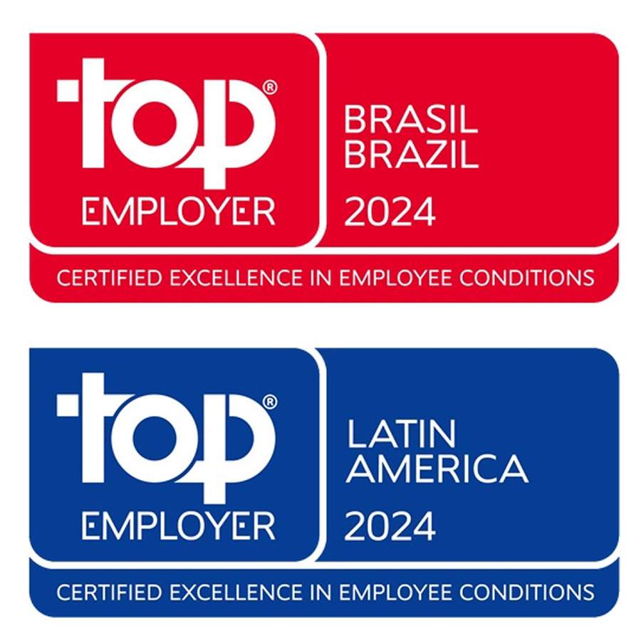 Selos oficiais Top Employers Institute