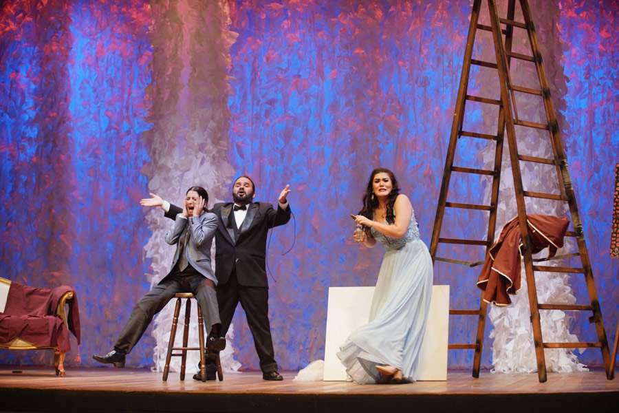 A Ópera “As Bodas Fígaro”, encenada janeiro de 2022 foi transmitida ao vivo para todo o mundo. Foto Chan.