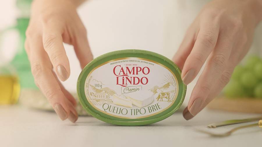 Campo Lindo apresenta Brie Cremin: &quot;Queijo do tipo surpreendente&quot;