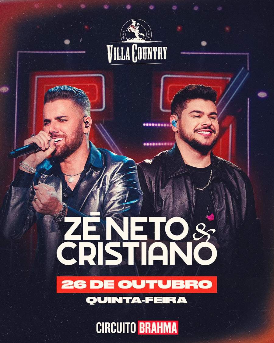 Zé Neto e Cristiano no Villa Country