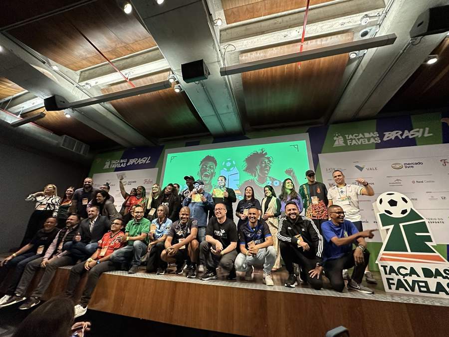 Foto: Lançamento Taça das Favelas Brasil