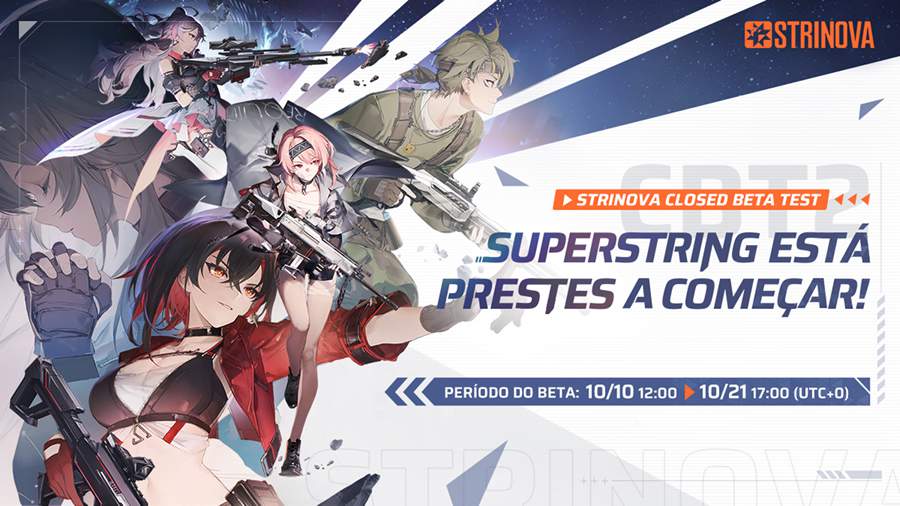 Strinova: primeiro jogo de tiro em estilo anime 5v5 ganha período beta “Superstring Test”