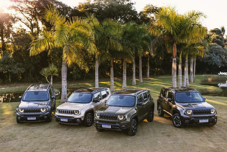 Com uma gama ainda mais competitiva, Jeep® Renegade ganha novas versões na linha 2025