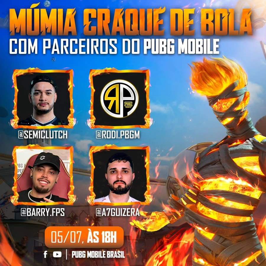 PUBG MOBILE: Livestream Craque da Bola marca o retorno de skin querida pela comunidade