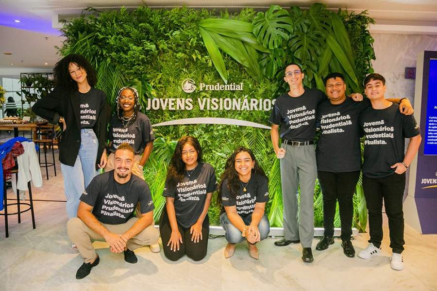 Os finalistas da primeira edição do prêmio Jovens Visionários | Divulgação