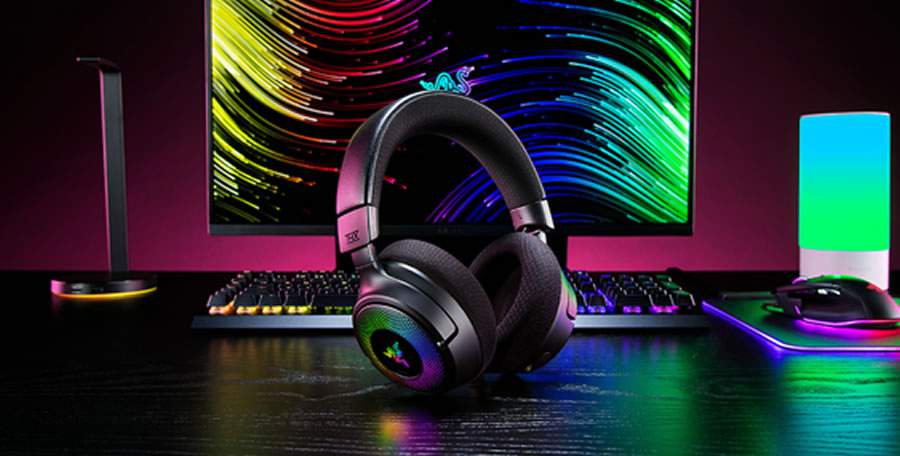 Razer lança linha de headsets Kraken V4 e oferece aos jogadores imersão completa de áudio para games