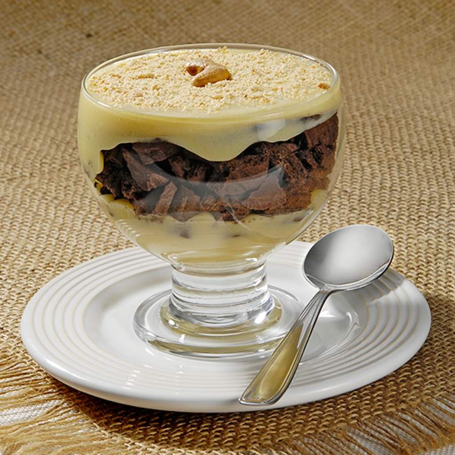 Taça Mousse Marmorizada - Marca Adria - Divulgação