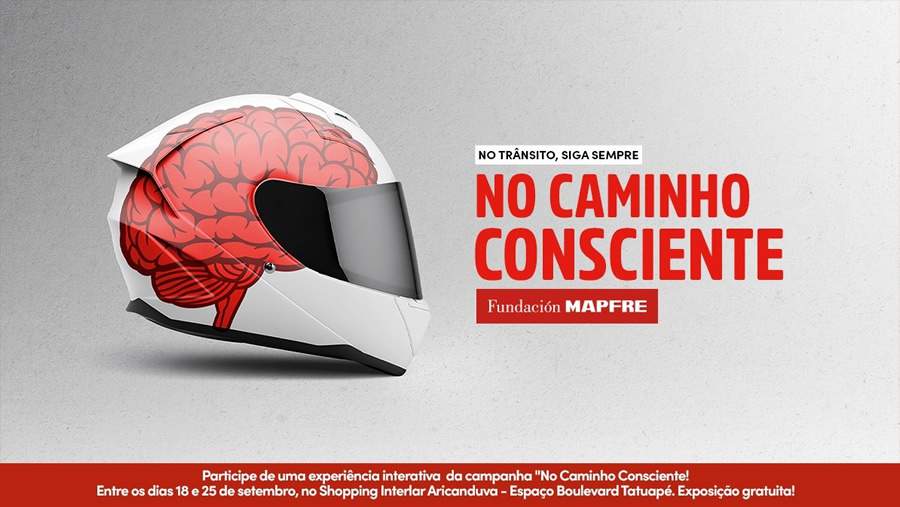 Em parceria com a SENATRAN, Fundación MAPFRE promove campanha com foco na segurança dos motociclistas