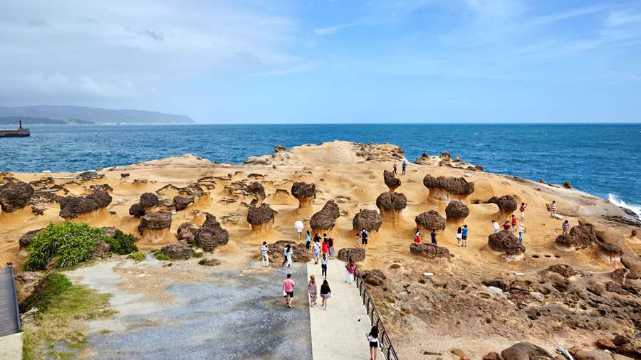 Geoparque Yehliu - Créditos Divulgação 