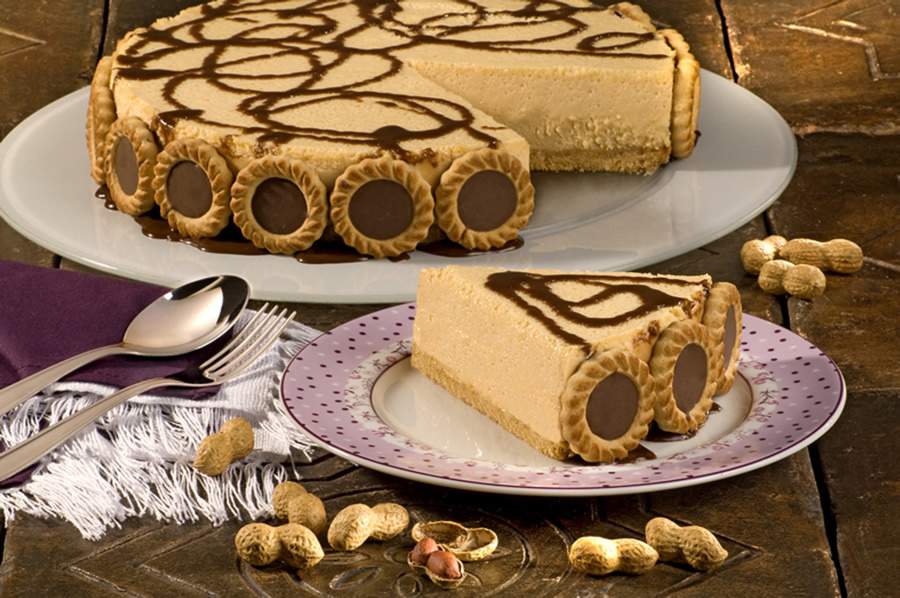 Torta Mousse de Doce de Leite com Amendoim - Marca Vitarella - Divulgação