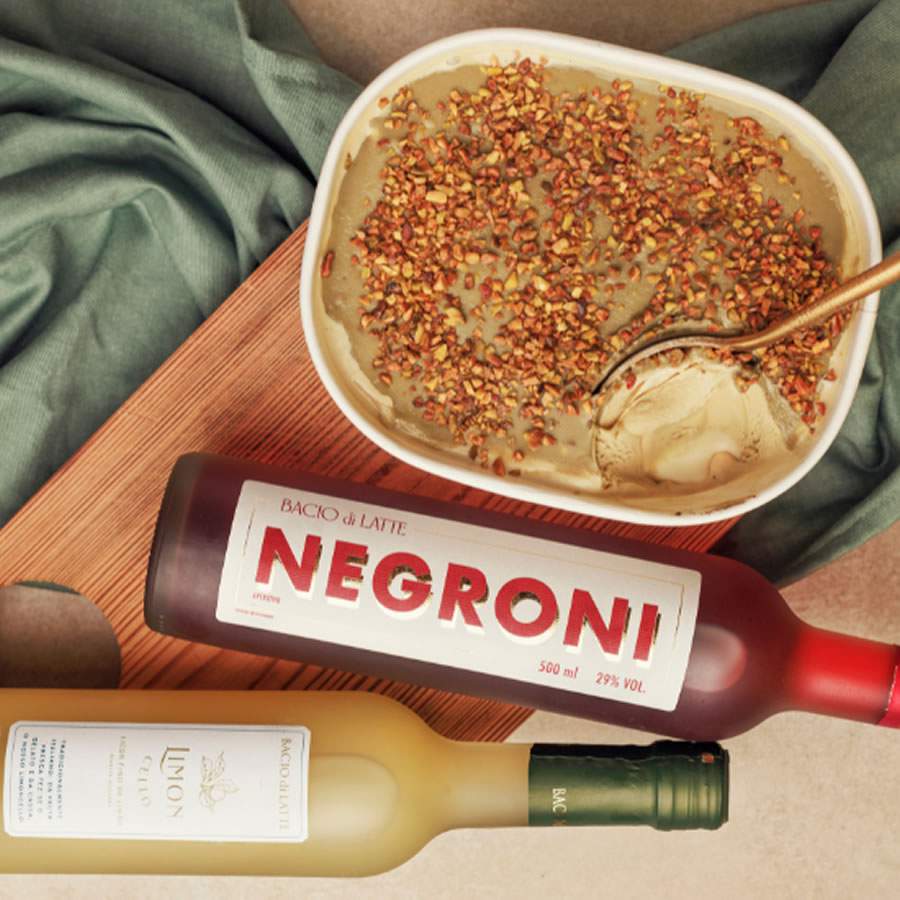 Bacio di Latte amplia portfólio de bebidas alcóolicas com o lançamento do Negroni e kit exclusivo do tradicional Limoncello