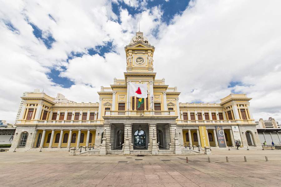 Prédio da Estação Central, que abriga o Sesi MAO, será palco do Trem da Folia - Andreia Bueno