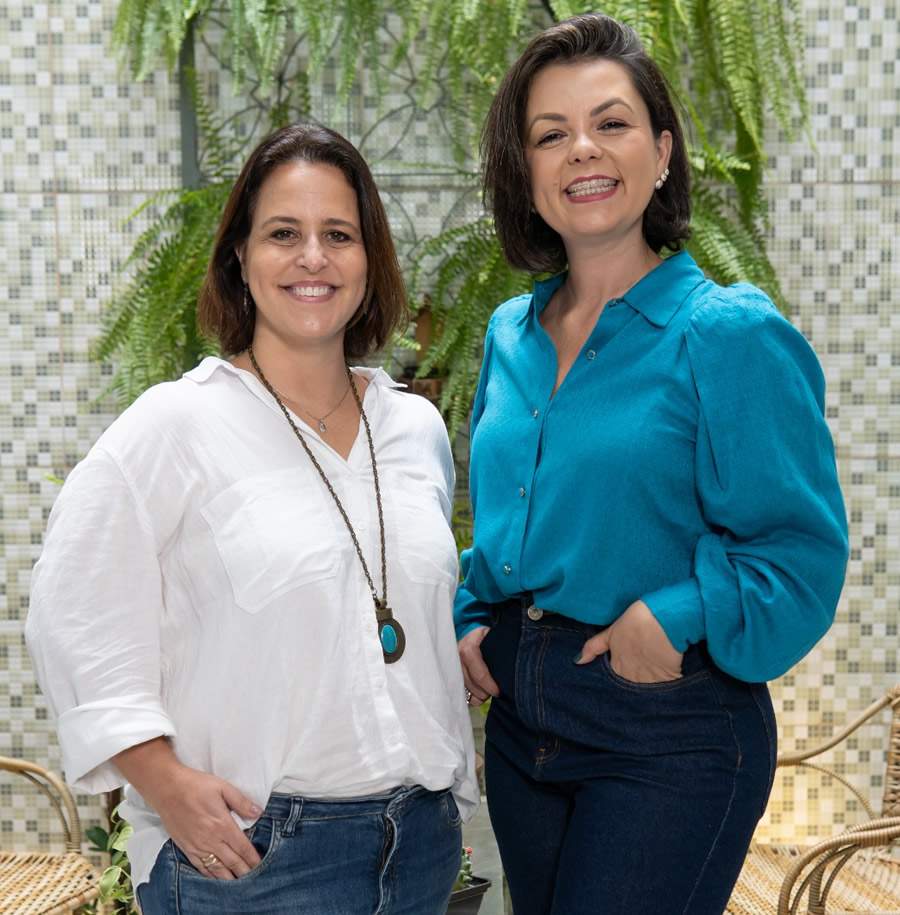 Patricia Ansarah (à esquerda) e Veruska Galvão, psicólogas fundadoras do IISP.