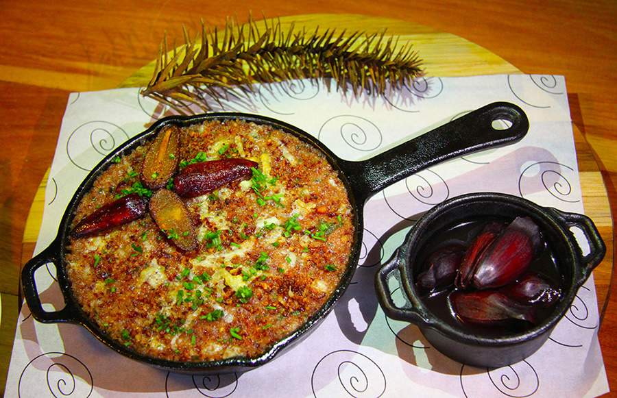 Escondidinho de Pinhão, do Armazém Mauá - Foto de Reginaldo Pupo - Sabores da Montanha