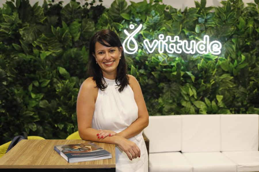 Tatiana Pimenta, fundadora e CEO da Vittude. Crédito da imagem Paulo Liebert - Divulgação Vittude