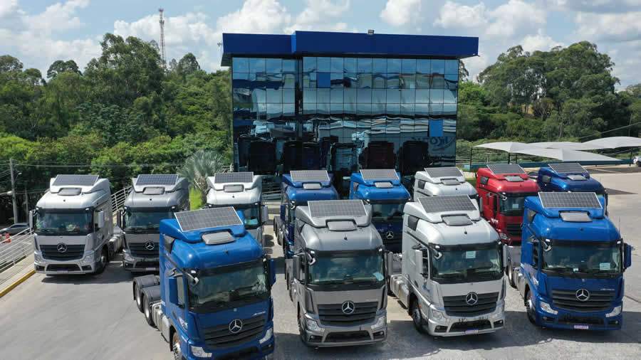 Mercedes-Benz vende 60 caminhões extrapesados Actros 2548 para a Kothe Operador Logístico