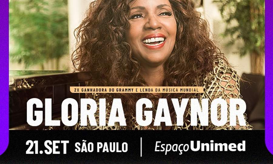 Gloria Gaynor, a poderosa voz de &quot;I Will Survive&quot;, retorna ao Brasil após 12 anos com um show emocionante no Espaço Unimed