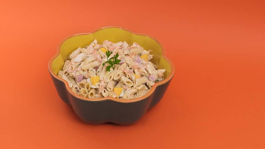 Salada de macarrão com maionese - Todeschini