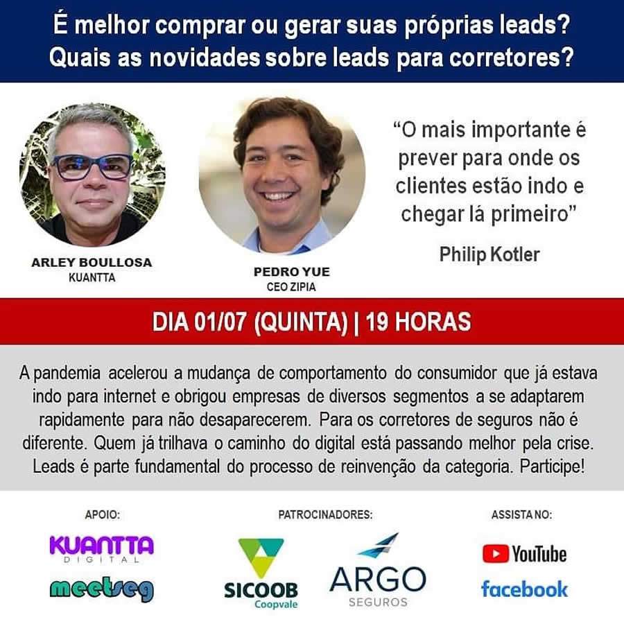 SEGFLIX realiza transmissão sobre compra e geração de leads