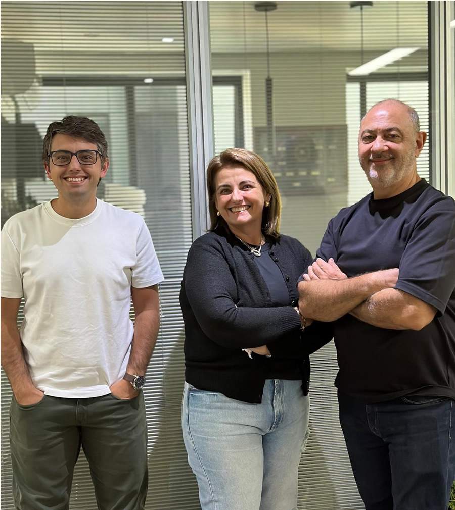 Foto: Rodrigo Pedroni, Cristina Pedroni e José Carlos Pedroni - Diretores da Genoa Seguros