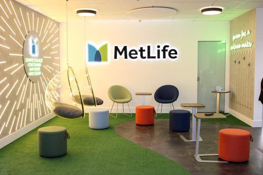 Novo andar no escritório da MetLife em São Paulo