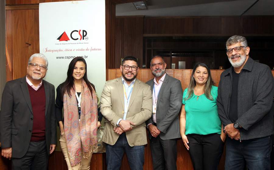 Encontro de parceiros: João Paulo Moreira de Mello, Michelle Rodrigues, Rondinelly Moreira, Leonardo Lopes, Elenice Souto e Maurício Tadeu Morais - Fotos: Arnaldo Athayde