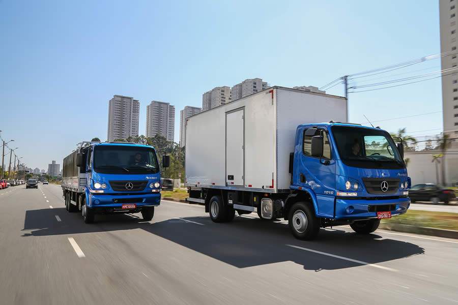 Mercedes-Benz é a marca de caminhão mais lembrada por empresários do transporte