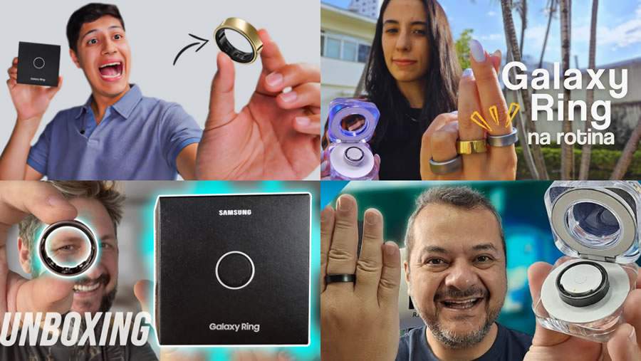 Especialistas brasileiros em tecnologia compartilham suas impressões do novo Samsung Galaxy Ring