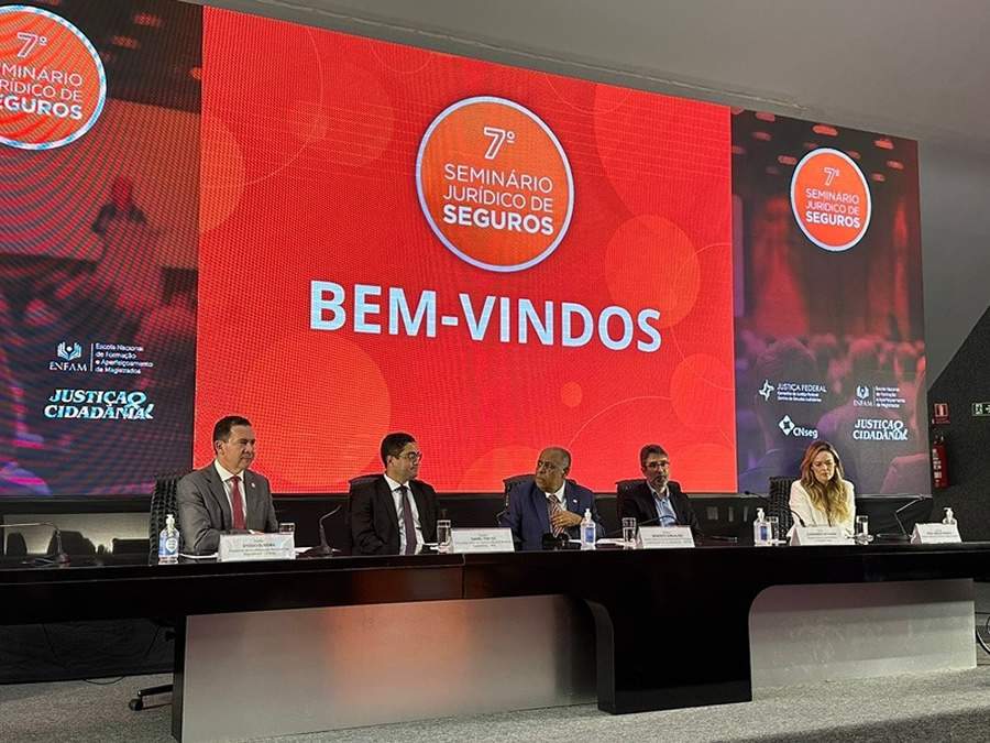 Abertura do 7º Seminário Jurídico de Seguros, no auditório do STJ - Crédito Divulgação CNseg 