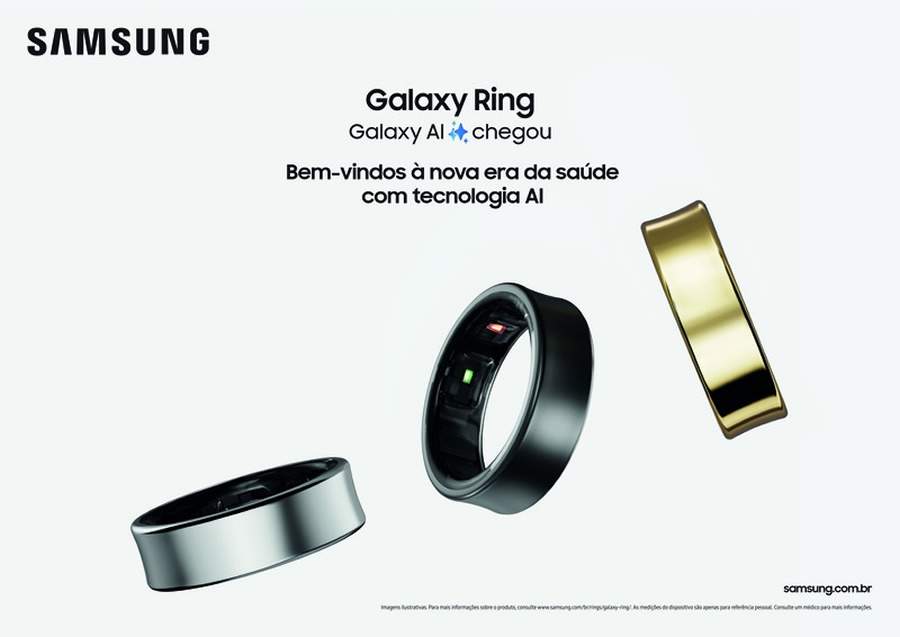 Samsung anuncia Galaxy Ring no Brasil