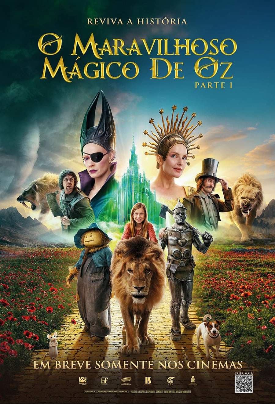 O Maravilhoso Mágico de Oz - Poster Oficial - Crédito: Divulgação