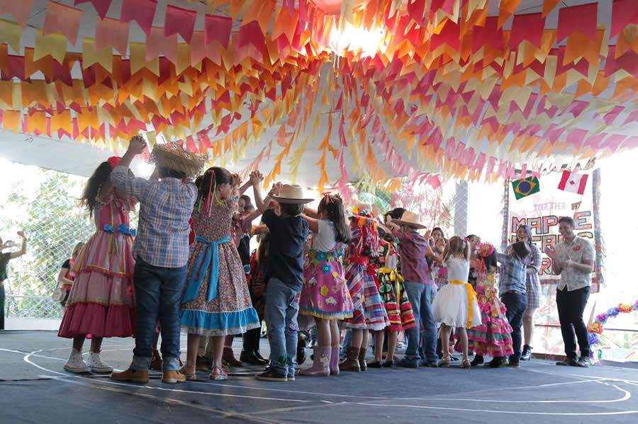 Escola Canadense - Maple Bear - realiza neste sábado, 11 de junho, a tradicional festa junina - Divulgação