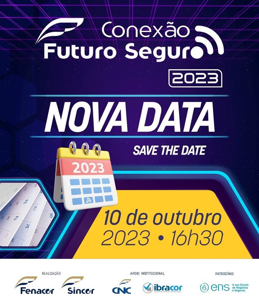 4ª edição do “Conexão Futuro Seguro” tem nova data: dia 10 de outubro