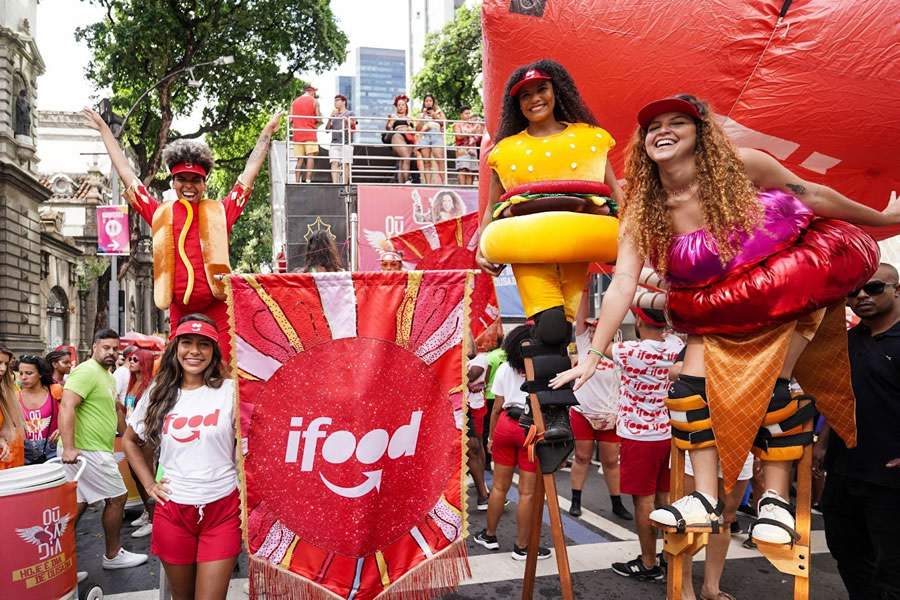 iFood agita blocos e camarote no carnaval de 2024