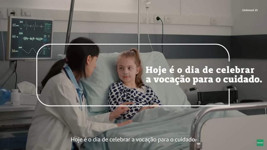 Vídeo da campanha da Unimed