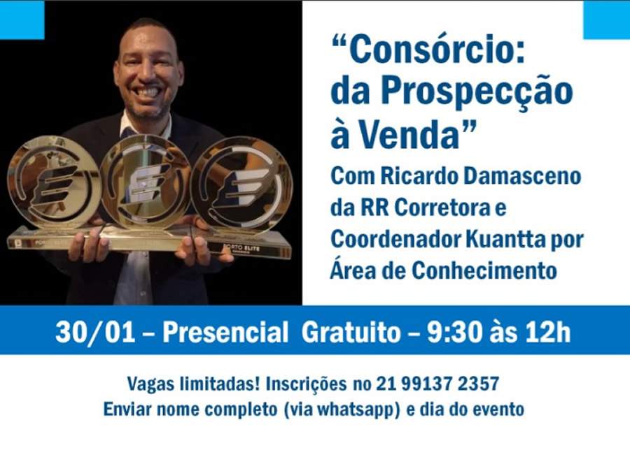 Divulgação Palestra sobre Consórcio