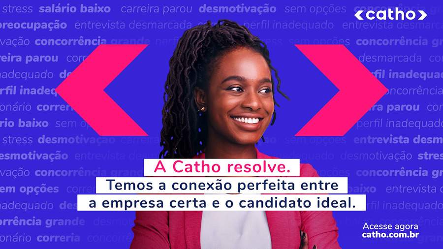 Catho divulga levantamento sobre os principais desafios enfrentados pelos candidatos a procura de emprego