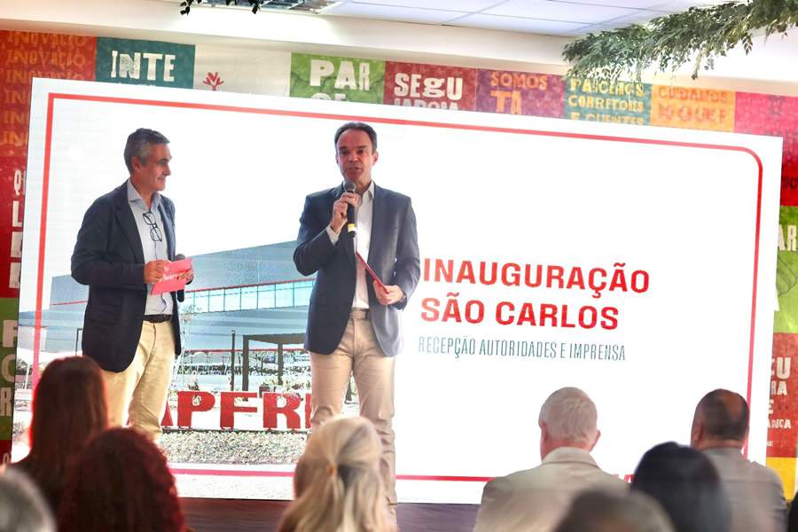 Nelson Alves (CEO Financeiro e de Operações da MAPFRE) e Felipe Nascimento (CEO da MAPFRE Brasil)