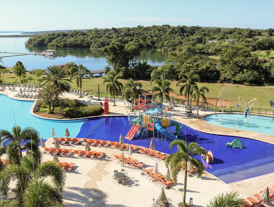 Prainha e parque aquático infantil diversão no Malai Folia (Divulgação)