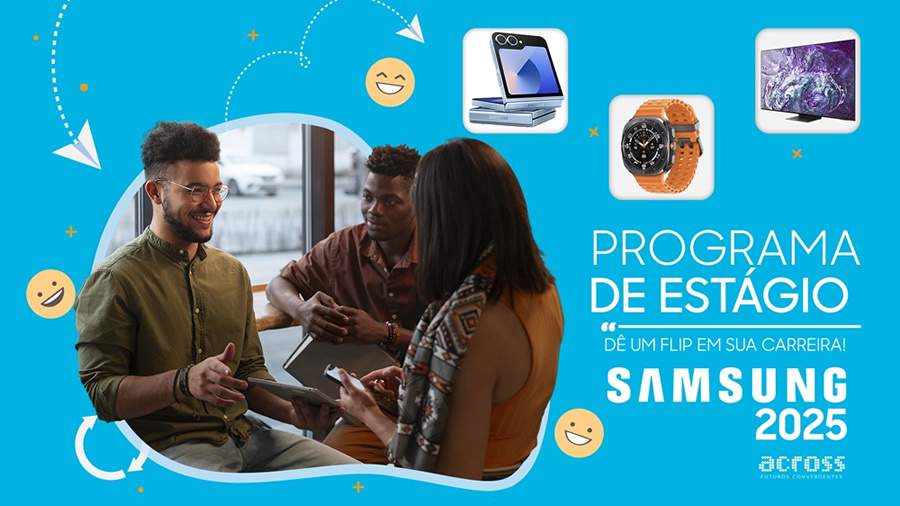 Samsung abre vagas para programa de estágio 2025