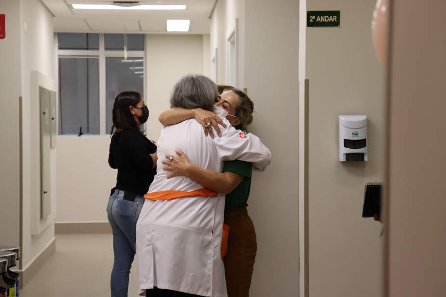 Nos hospitais do Grupo Marista, voluntários transformam rotina de pacientes por meio de campanhas, visitas e acolhimento - Créditos: Divulgação