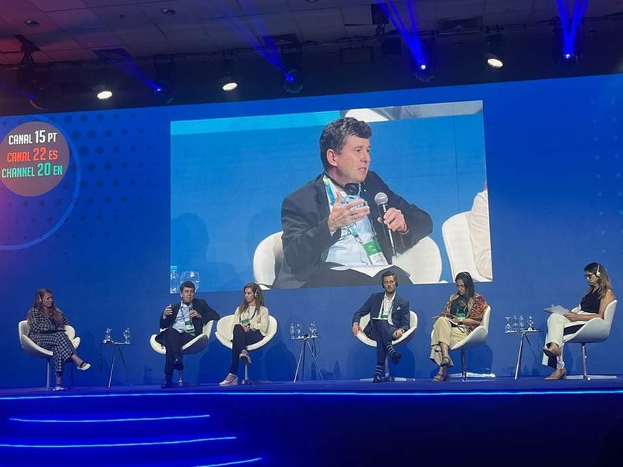 O CEO Latam da companhia, David Legher, participou do painel sobre os desafios e as perspectivas da agenda ESG | Divulgação