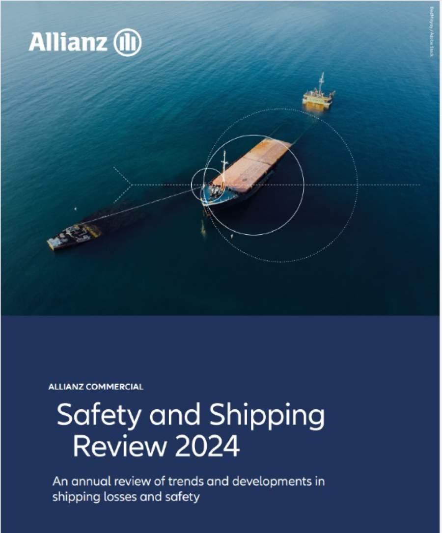 Pesquisa Safety and Shipping 2024, da Allianz Commercial