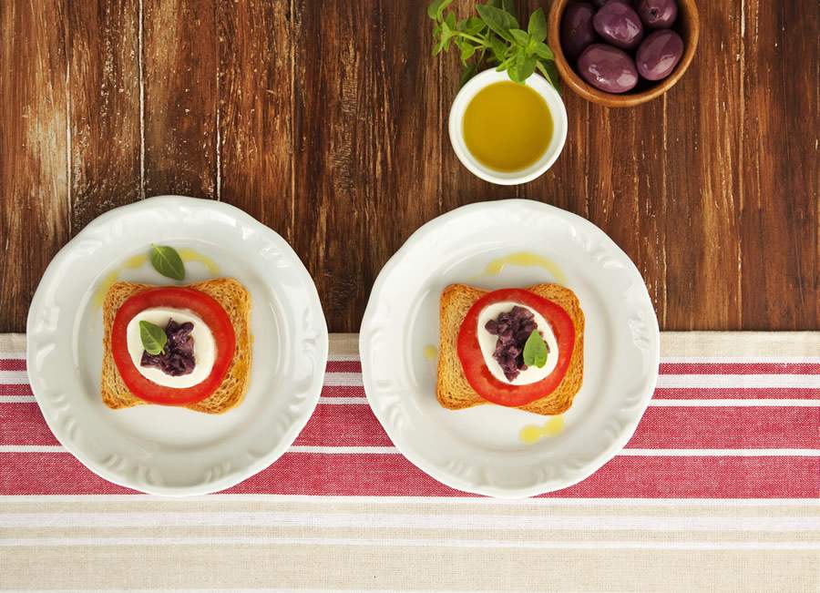 Bruschetta Caprese - Marca Piraquê - Divulgação